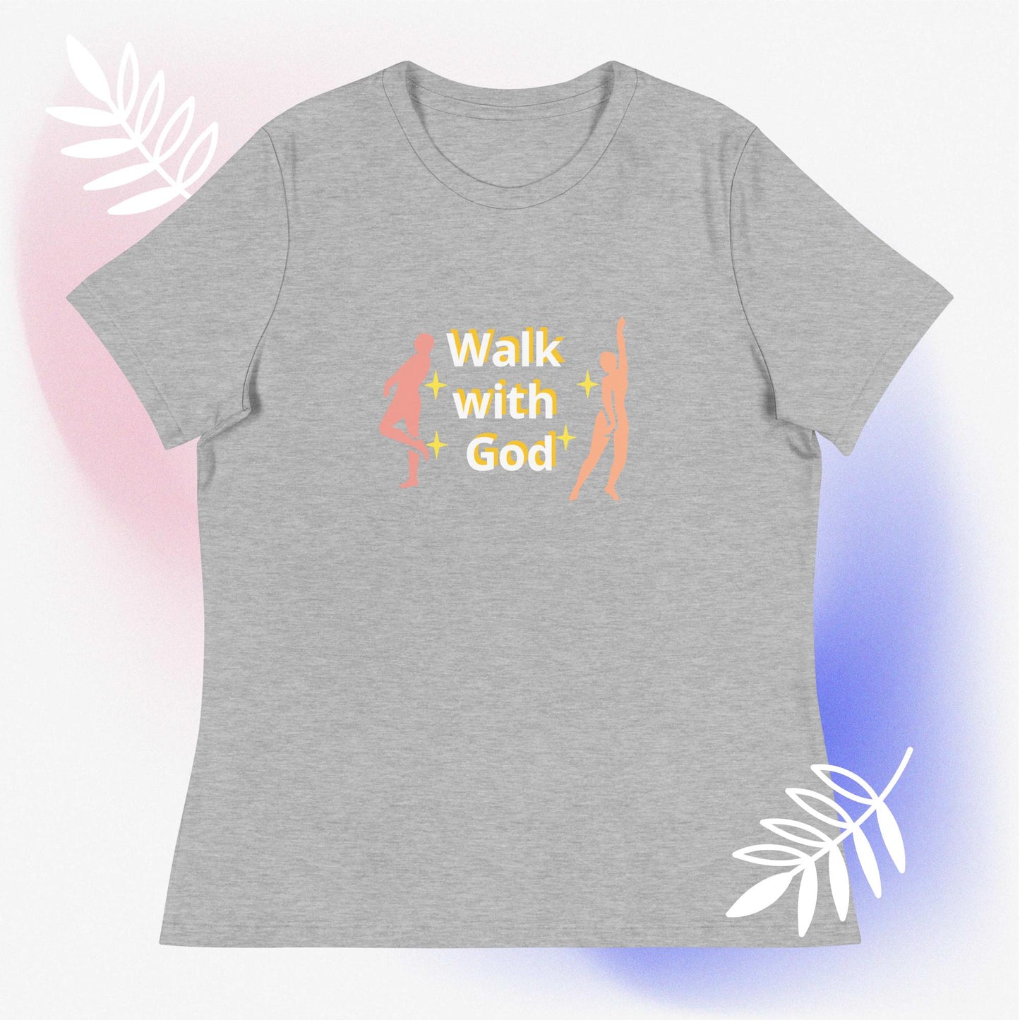 (Walk With God) Women's Relaxed Tee