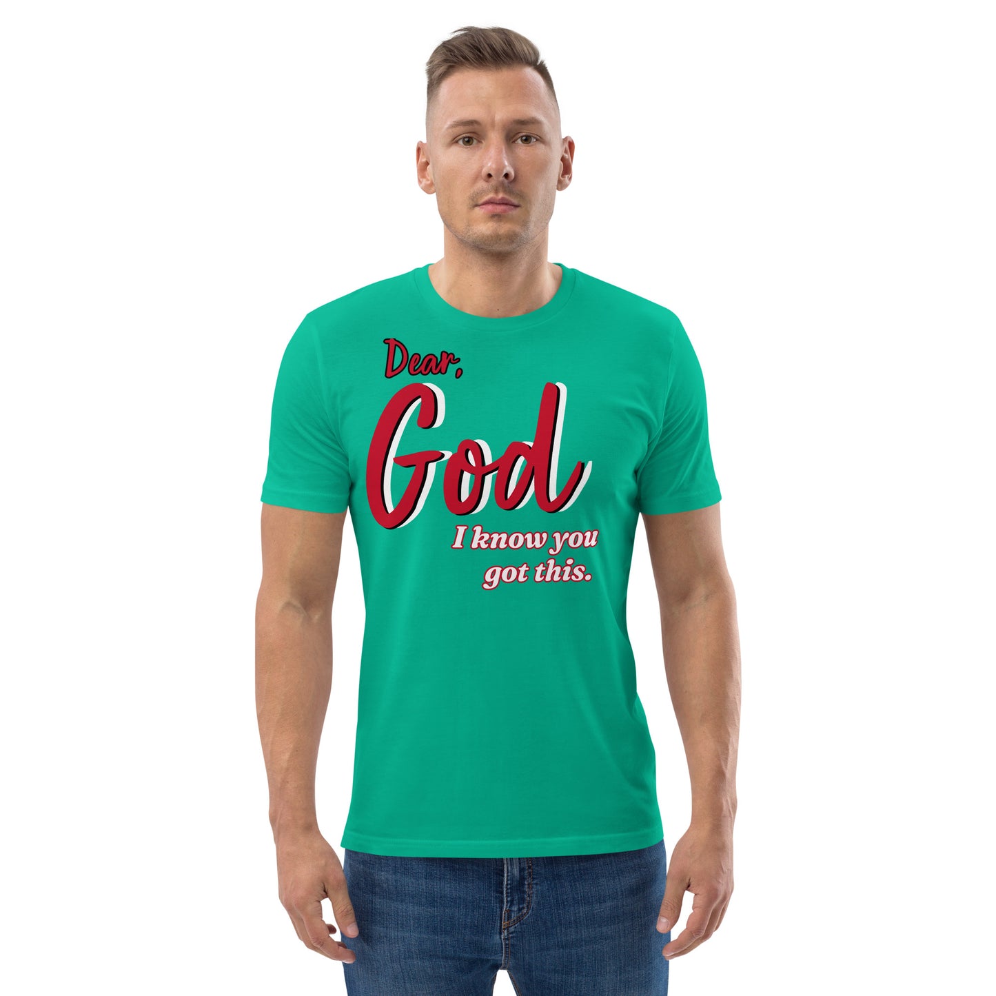 Dear God- Unisex organic cotton Tee