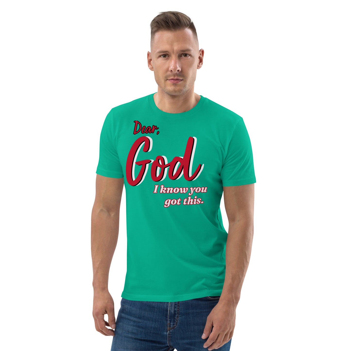 Dear God- Unisex organic cotton Tee