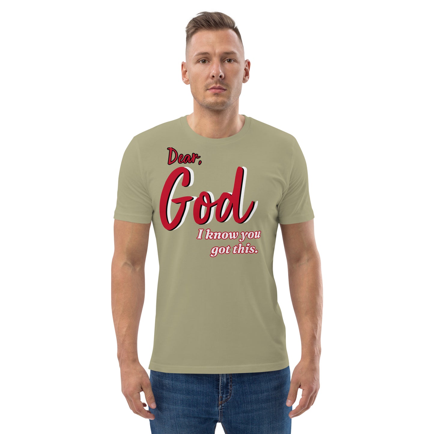 Dear God- Unisex organic cotton Tee