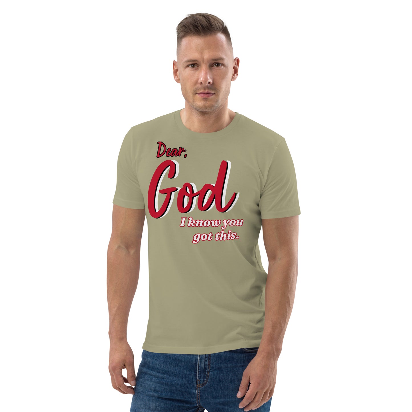 Dear God- Unisex organic cotton Tee