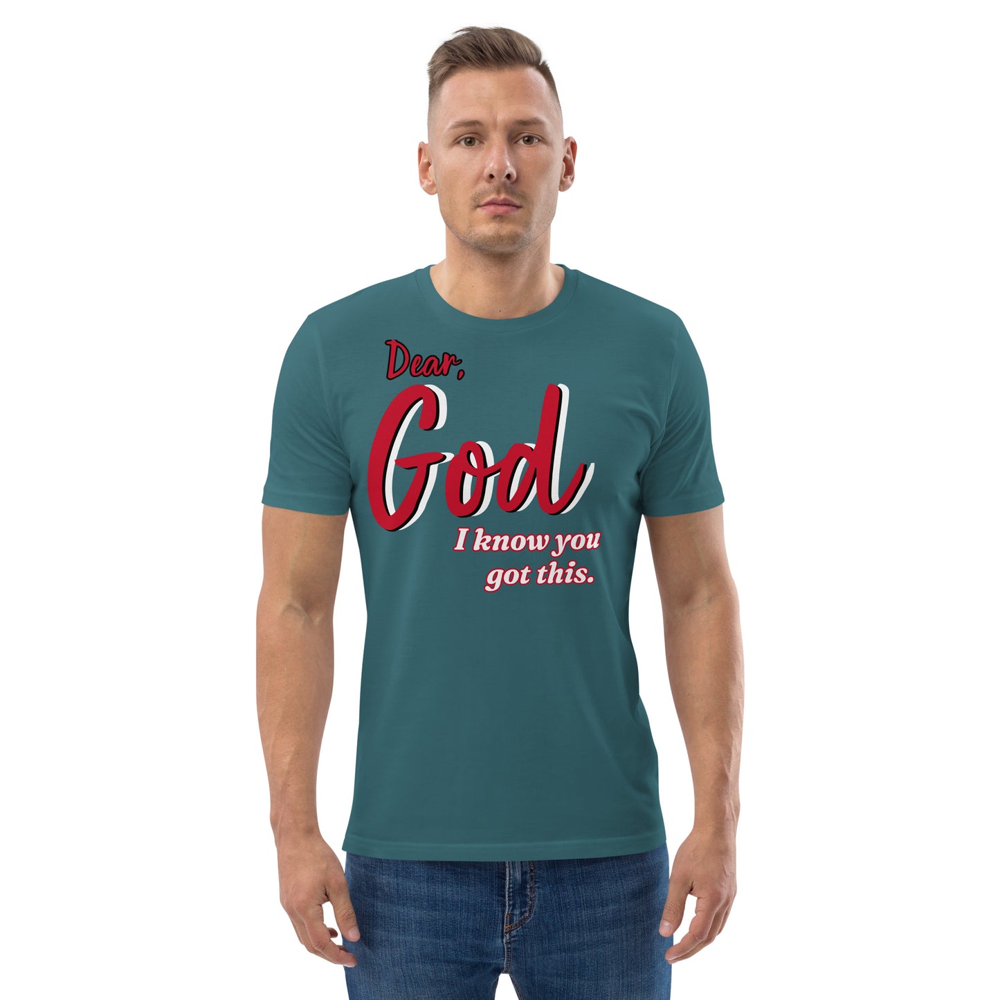 Dear God- Unisex organic cotton Tee