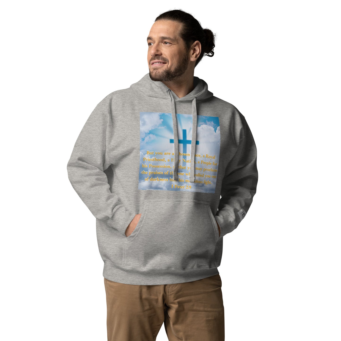 Unisex Hoodie (1 Peter 2:9)