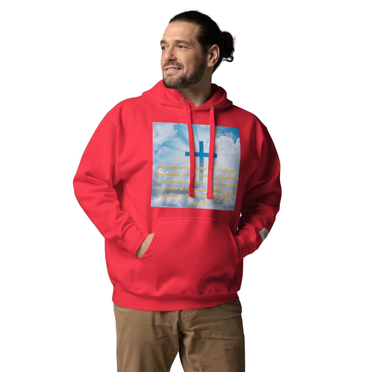 Unisex Hoodie (1 Peter 2:9)