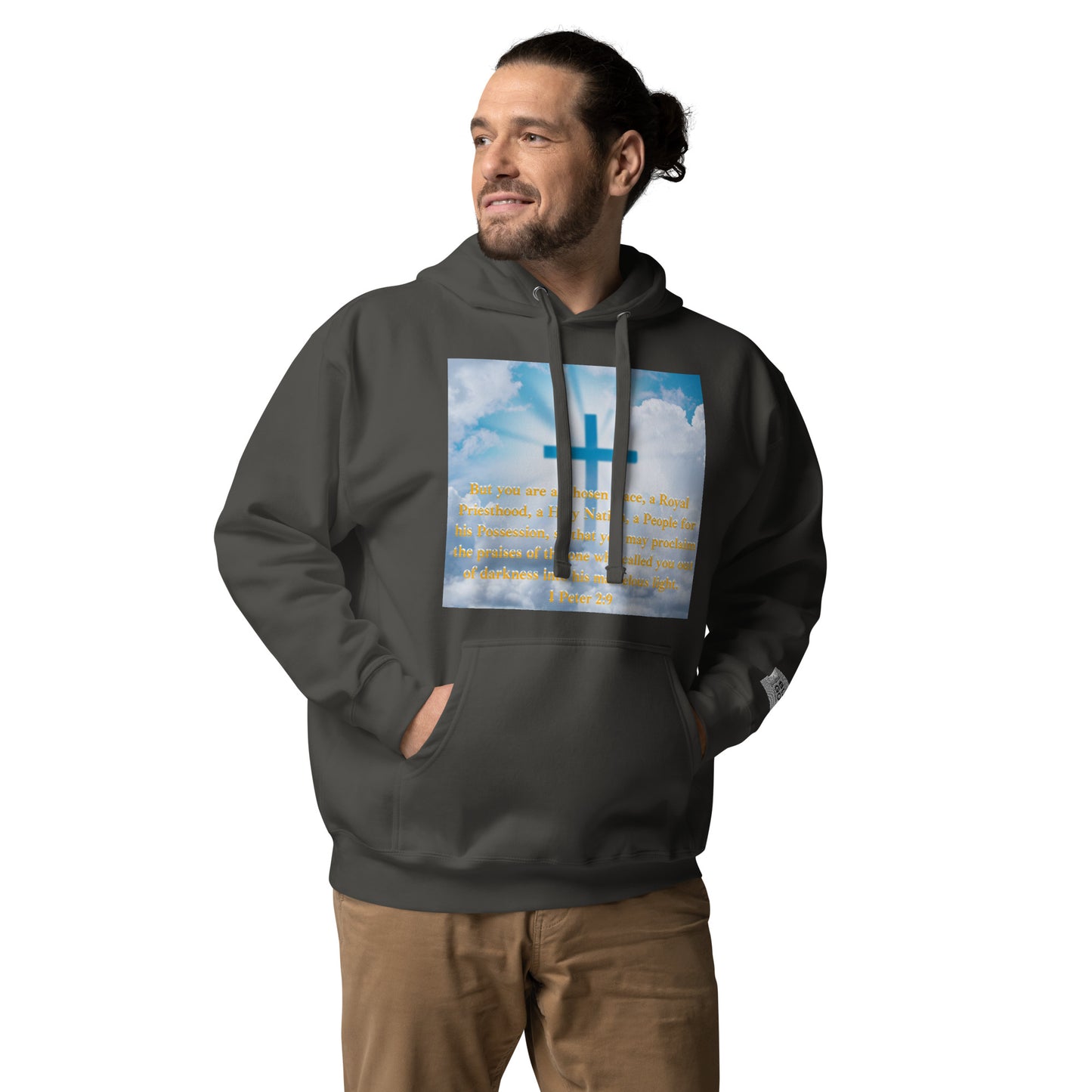 Unisex Hoodie (1 Peter 2:9)