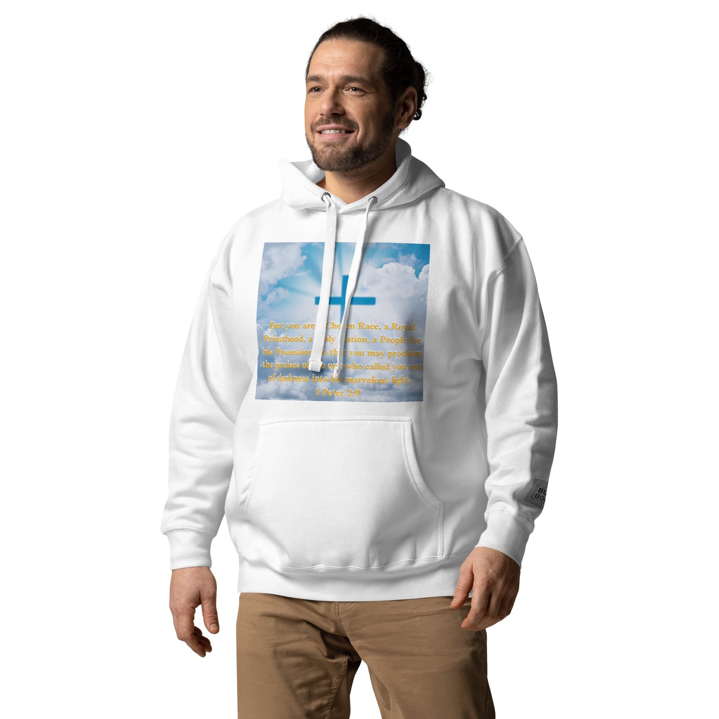 Unisex Hoodie (1 Peter 2:9)