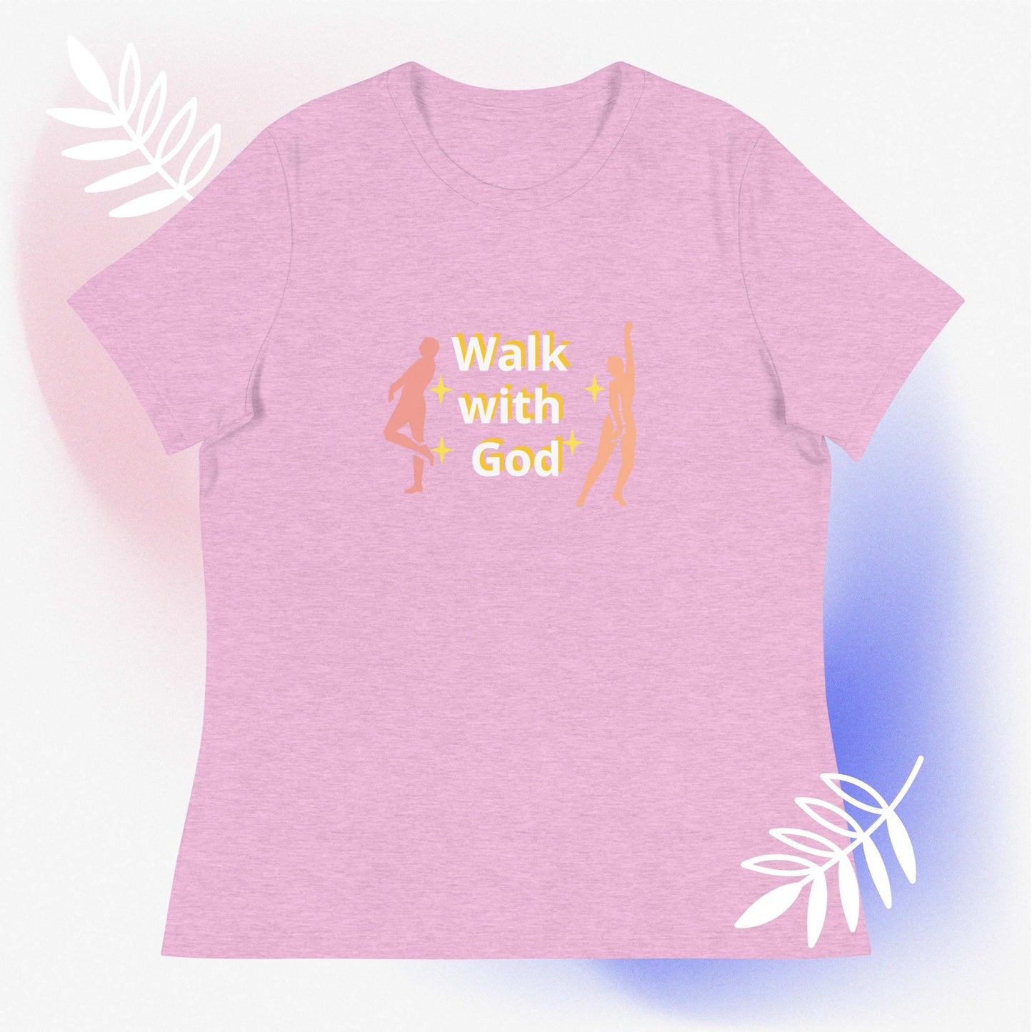 (Walk With God) Women's Relaxed Tee