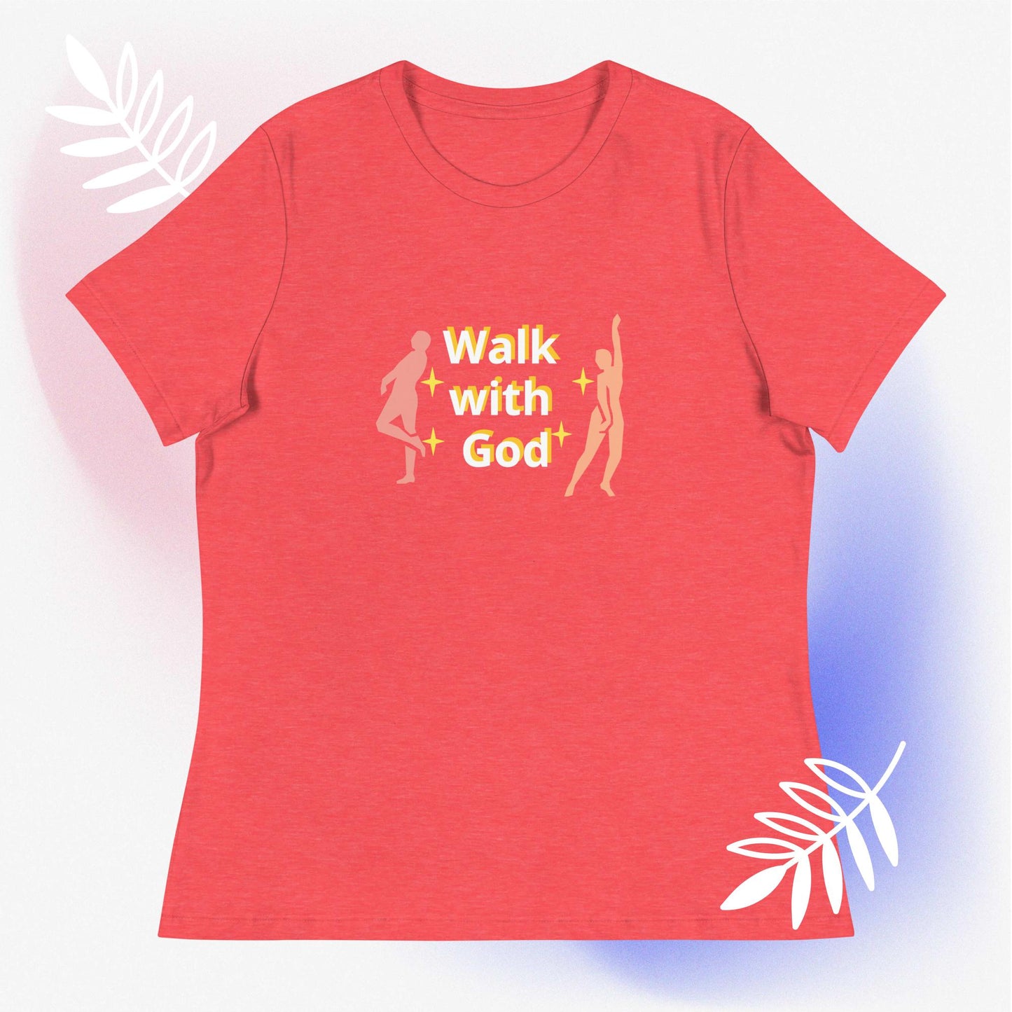 (Walk With God) Women's Relaxed Tee