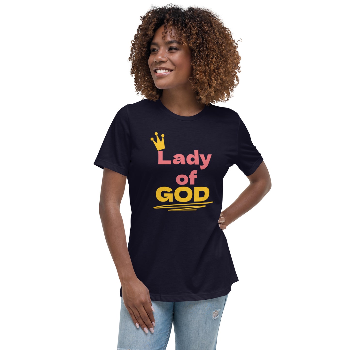 Lady of God Women's Relaxed T-Shirt