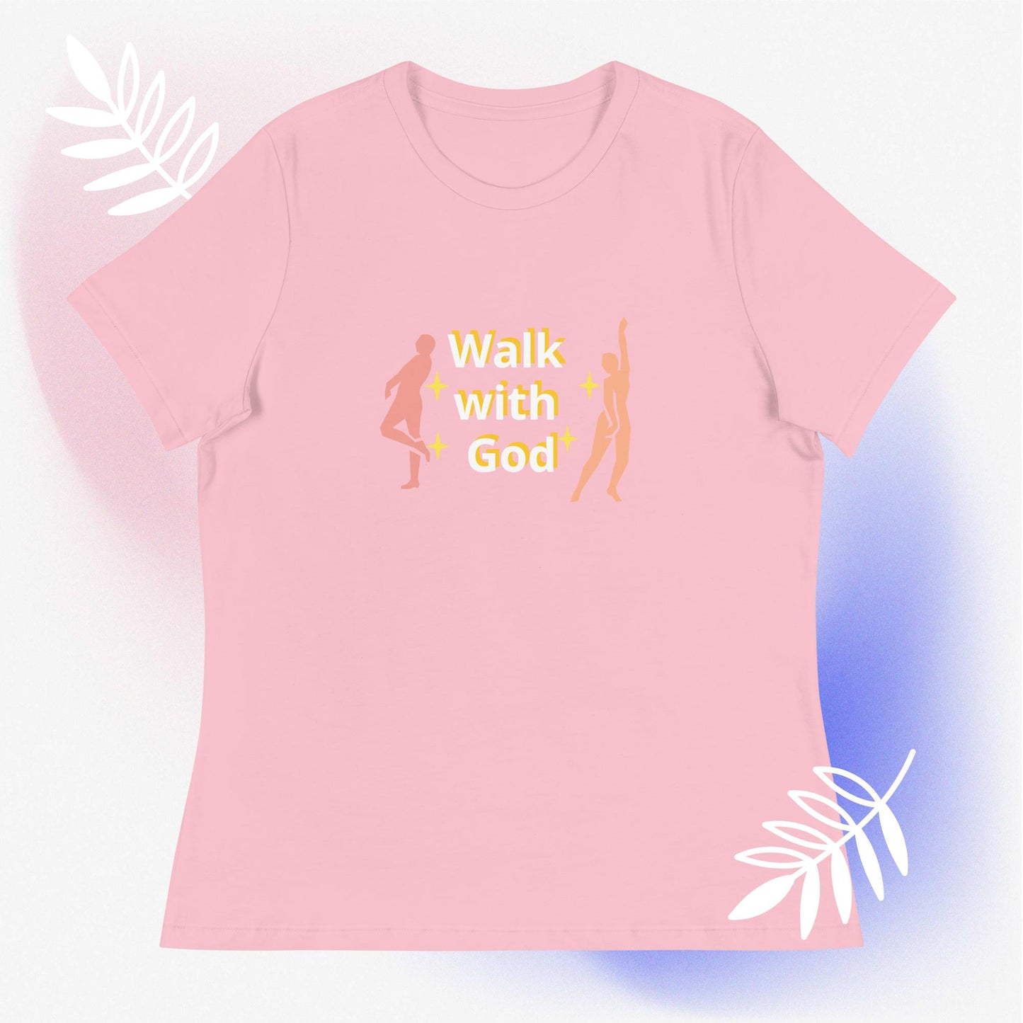 (Walk With God) Women's Relaxed Tee